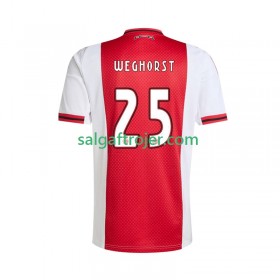 AFC Ajax Wout Weghorst 25 Fodboldtrøjer Hjemmebanesæt 2025/26 Kort ærmer